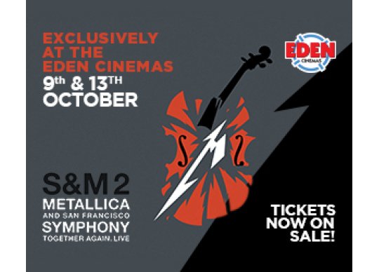 Metallica San Francisco Symphony S M2 At Eden Cinemas Malta What S On Malta Malta Events Guide