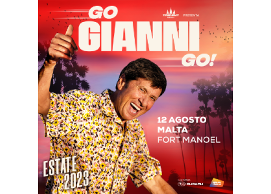 GO GIANNI GO ESTATE 2023 in Malta, Music Malta, 12.08.2023 - 12.08.2023