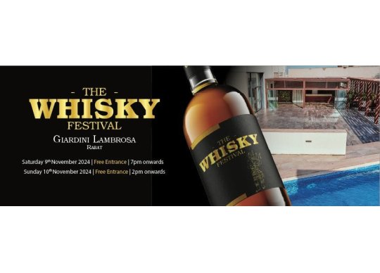 The Malta Whisky Festival  in Malta, Food and Drink Malta,  9.11.2024 - 10.11.2024