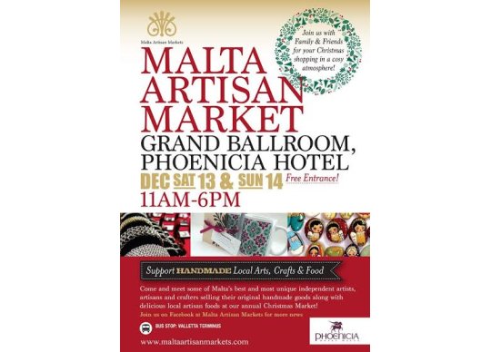 Malta Artisan Christmas Market at Phoenicia Hotel Malta What s On