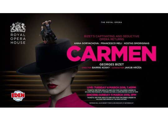 Carmen Live at Eden Cinemas at Eden Cinemas Malta What s On Malta