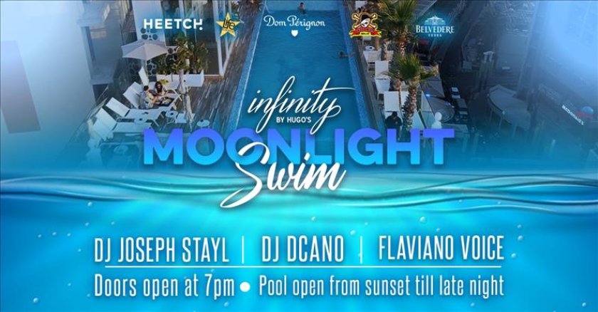 Moonlight Swim Infinity By Hugo's in Malta, Clubbing Malta, 29.07.2022 - 26.08.2022