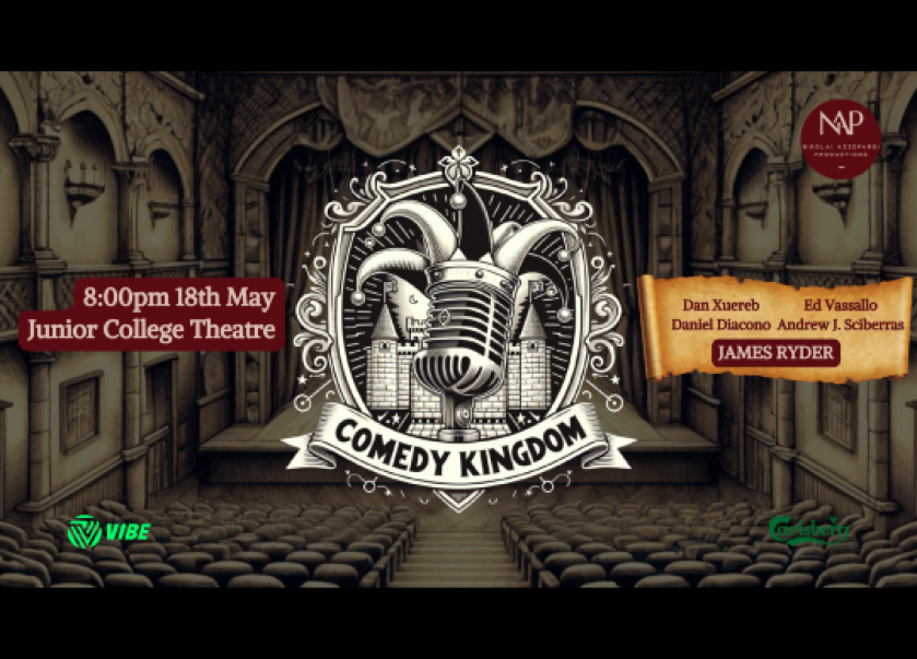 Comedy Kingdom in Malta, Theatre Malta, 18.05.2024 - 18.05.2024