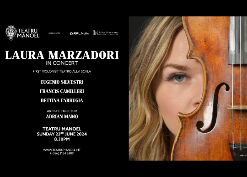 Laura Marzadori in Concert at Teatru Manoel in Malta, Music Malta, 23.06.2024 - 23.06.2024