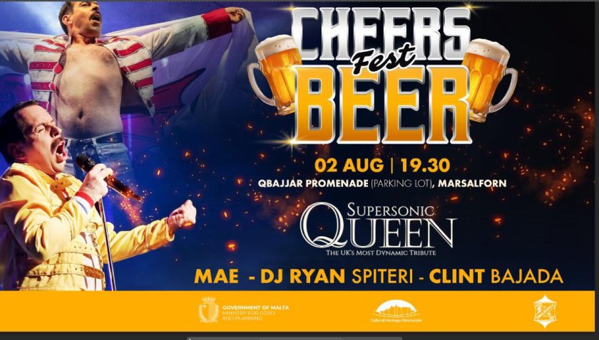 Cheers Beer Fest  in Malta, Special Events Malta,  2.08.2024 -  2.08.2024
