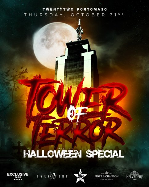 Tower of Terror  in Malta, Clubbing Malta, 31.10.2024 - 31.10.2024