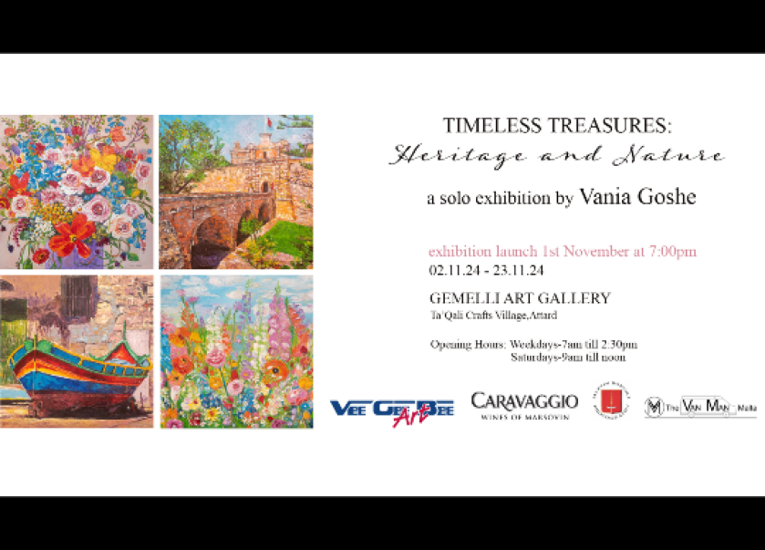 TIMELESS TREASURES: Heritage and Nature in Malta, Arts/Culture Malta,  1.11.2024 -  1.11.2024