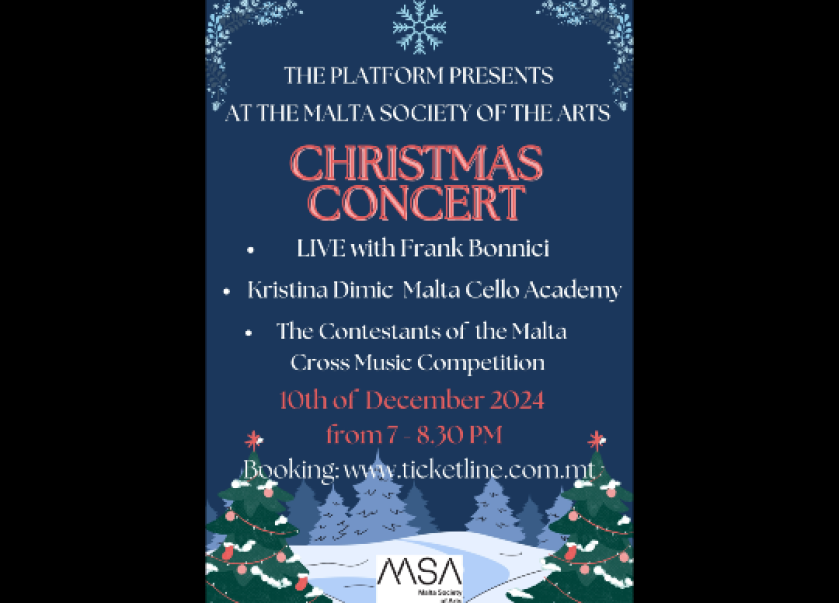 Christmas Concert – presented by The Platform in Malta, Music Malta, 10.12.2024 - 10.12.2024