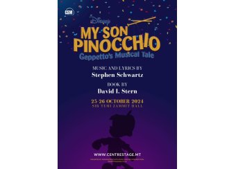 My Son Pinocchio - Geppetto's Musical Tale in Malta, Theatre Malta, 25.10.2024 - 26.10.2024