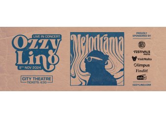 Ozzy Lino in Concert! MELODRAMA in Malta, Music Malta,  8.11.2024 -  8.11.2024